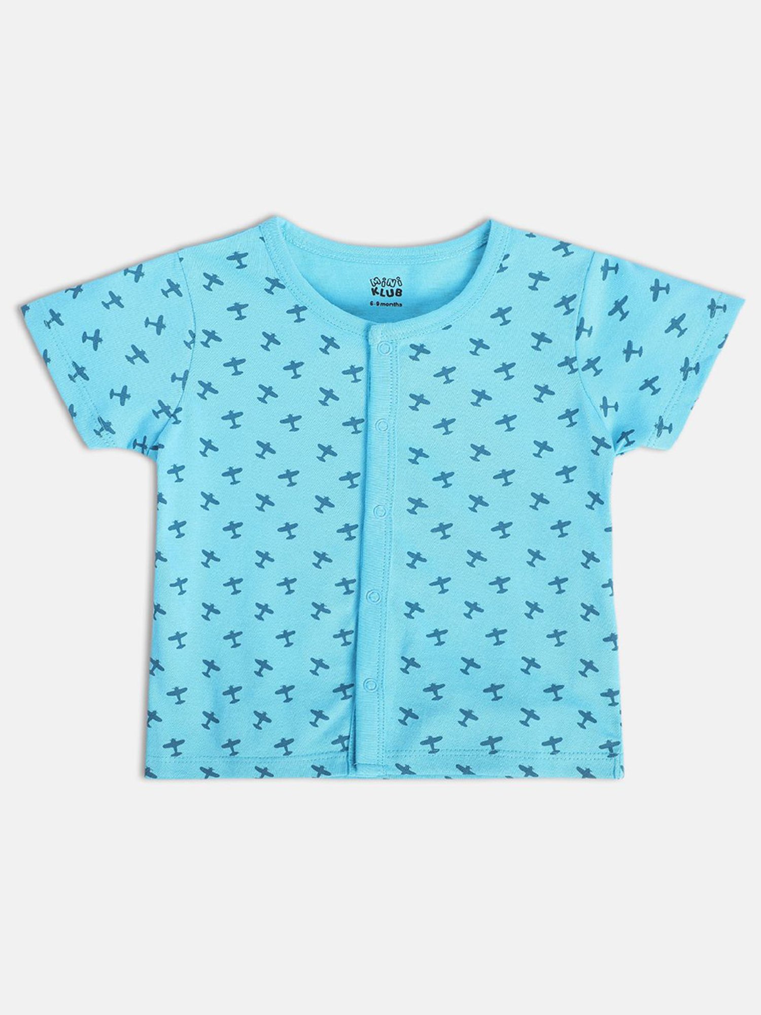 MINIKLUB Kids Multicolor Printed Shirt (Pack Of 3)