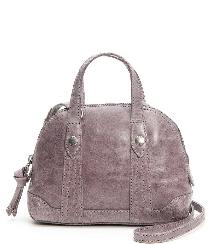 Frye Melissa Mini Dome Leather Crossbody Bag