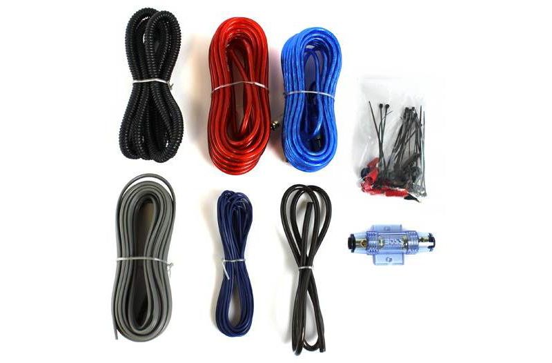 PLANET AUDIO AC1600.4 1600W 4 Ch Car Amplifier AC16004 + 8 Gauge Amp Install Kit