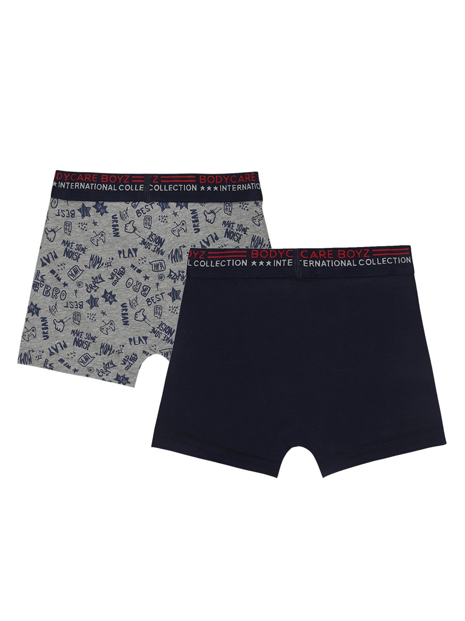 Bodycare Kids Assorted Printed Trunks (Pack Of 2)