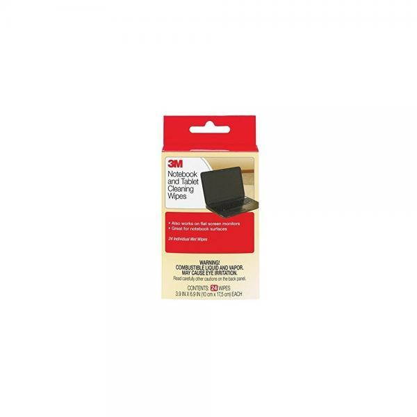 3M Notebook Screen Cleaning Wipes, 3.9 x 6.9 Inches (CL630)