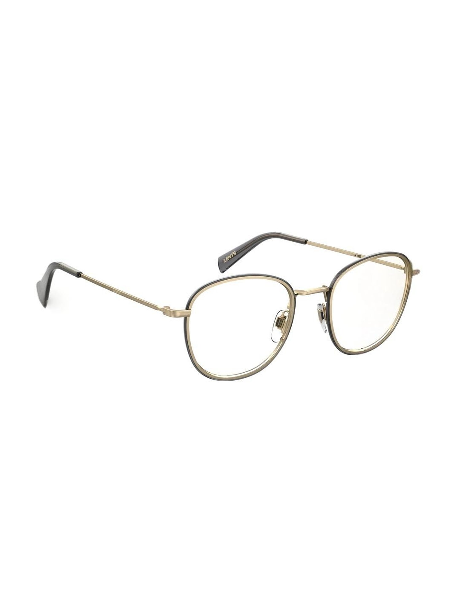 Levi's Gold Oval Eye Frames for Women