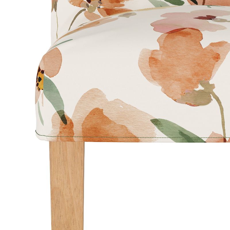 Slipcover Dining Chair Ginny Floral Harvest - Skyline Furniture