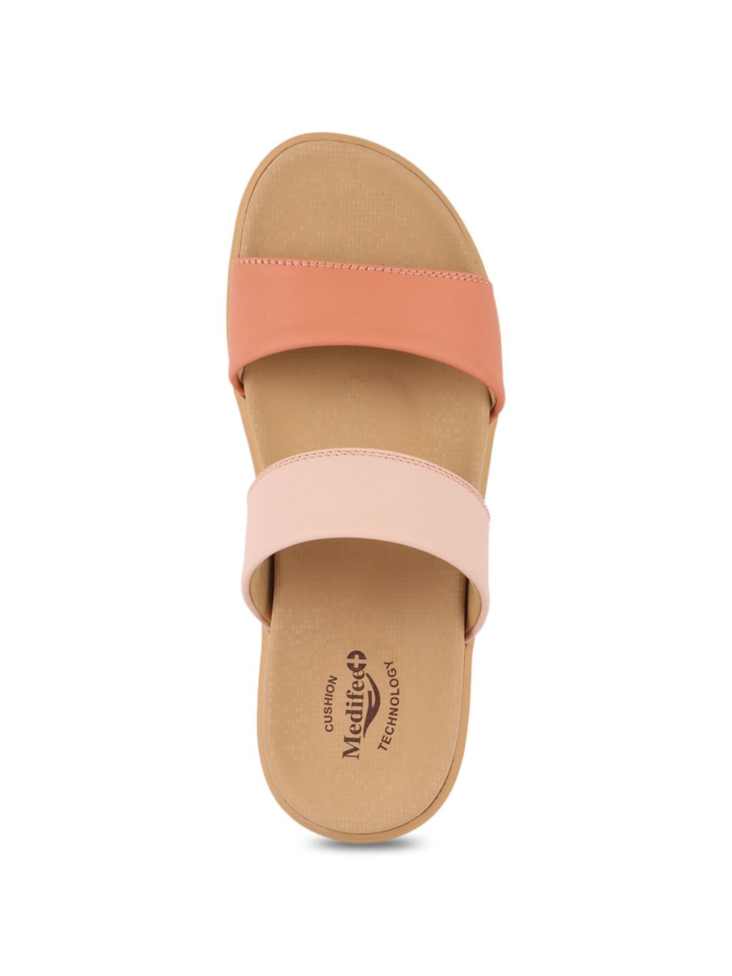MediFeet Women's Peach Casual Sandals