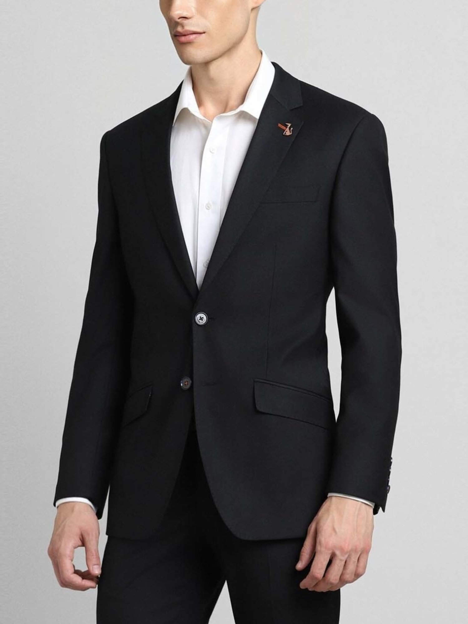 Simon Carter London Black Regular Fit Blazer