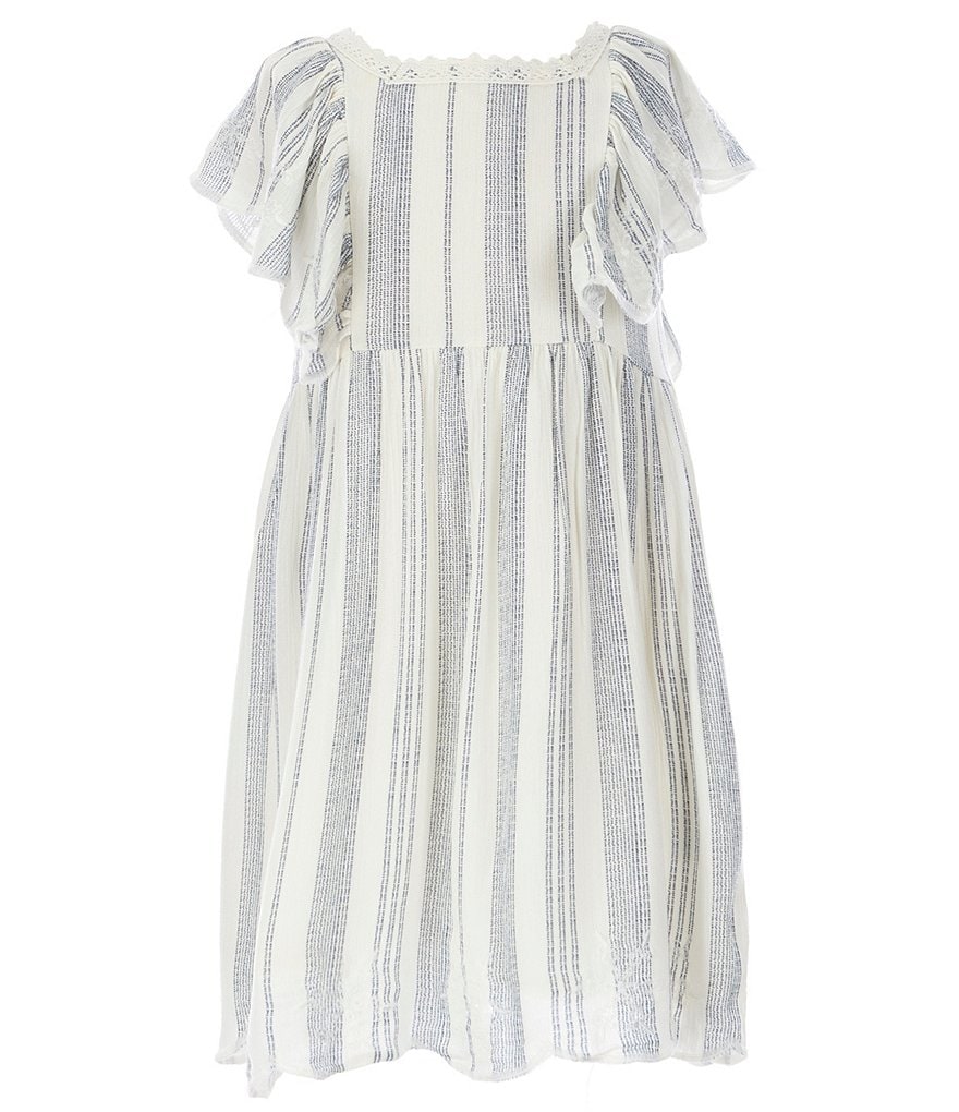 GB GB Girls Little Girls 2T-6X Floral Tiered A-Line Dress