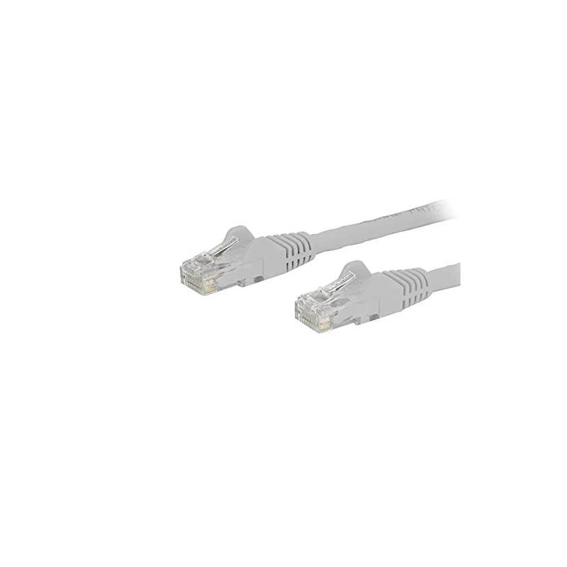 com 12ft CAT6 Ethernet Cable White CAT 6 Gigabit Ethernet Wire 650MHz 100W PoE++ RJ45 UTP Category 6 NetworkPatch Cord Snagless wStrain Relief Fluke Tested ULTIA Certified N6PATCH12WH