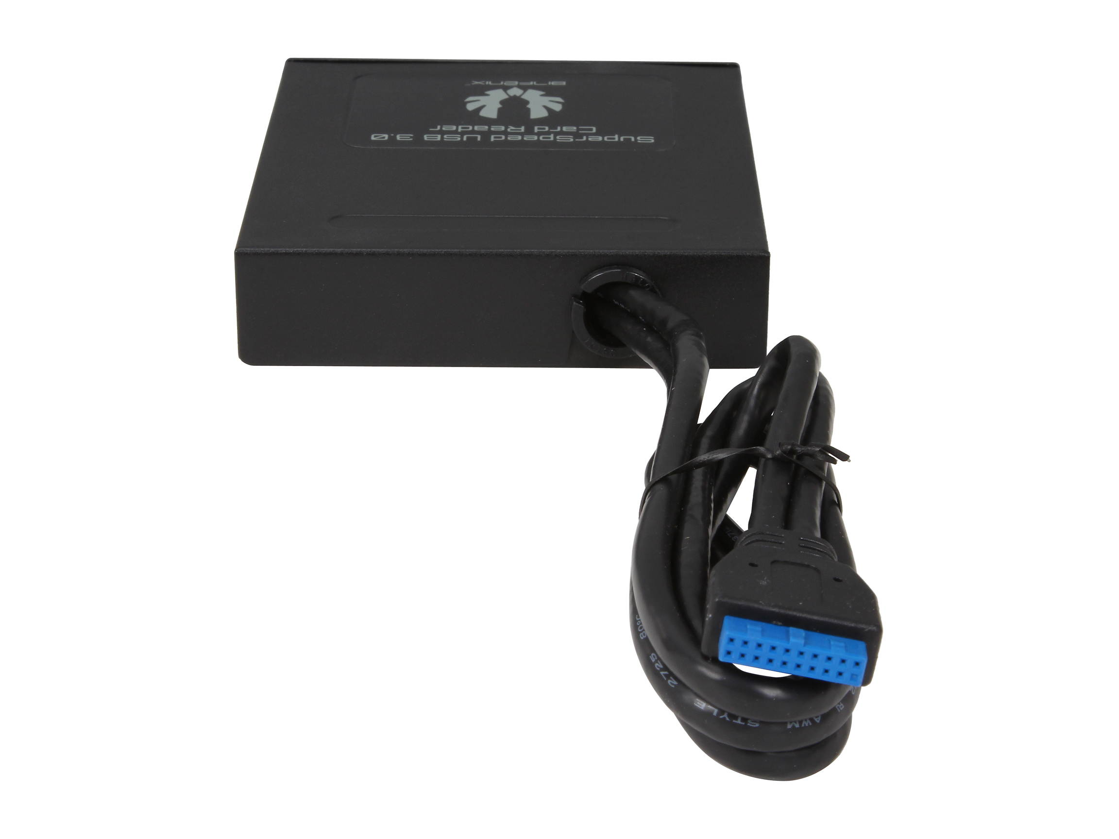 BitFenix BFA-U3-KCR35-RP SuperSpeed USB 3.0 Card Reader - Black
