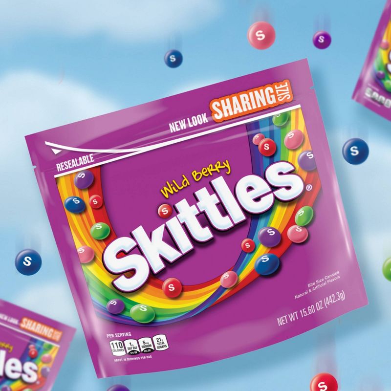 Skittles Wild Berry Sharing Size Chewy Candy - 15.6oz
