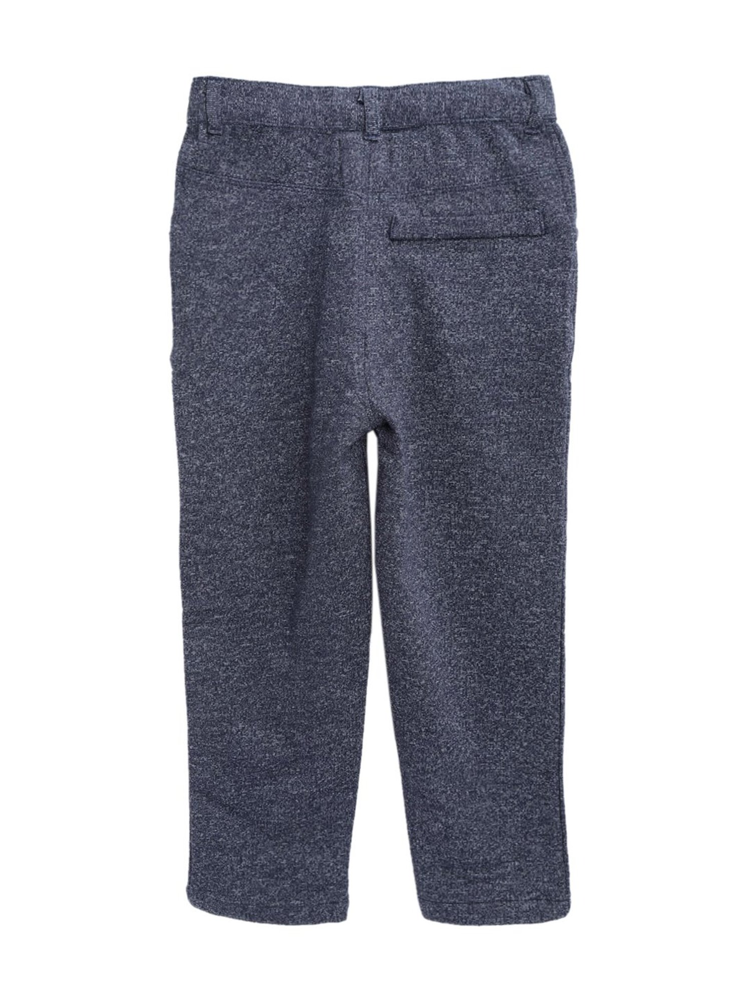Nauti Nati Boys Grey Textured Pants