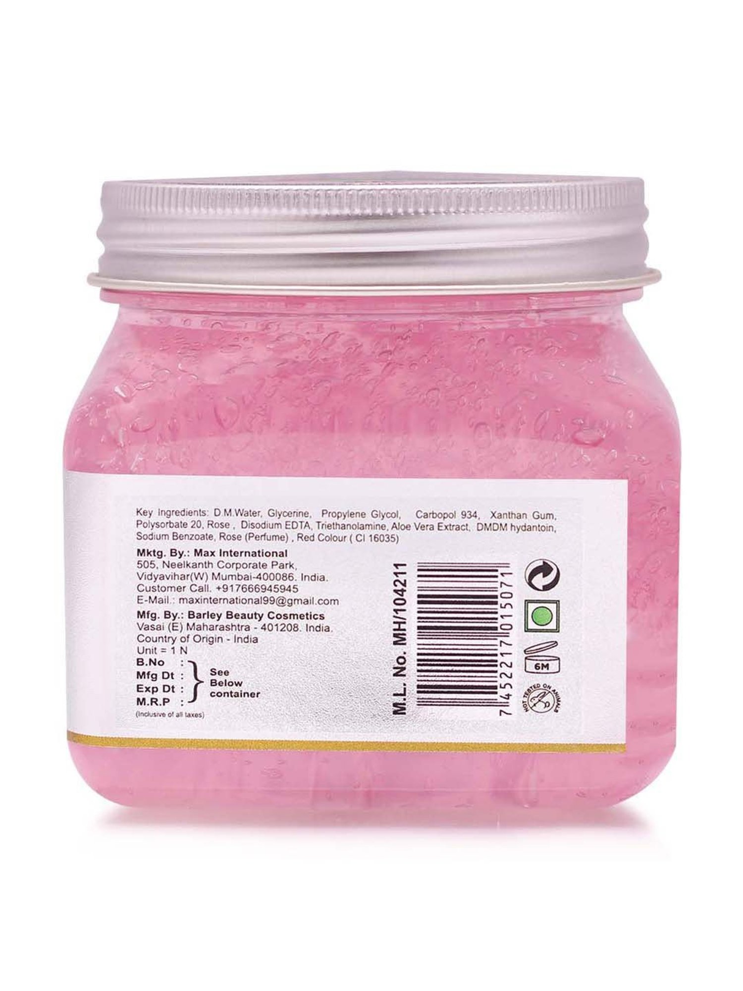 Rose & Aloevera Facial Massage Gel - 380 ml