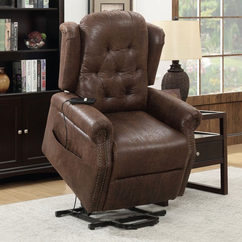 Notella Accent Chairs Brown - HOMES: Inside + Out