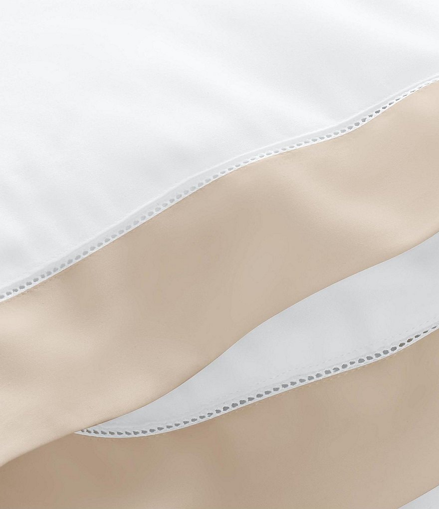 Ralph Lauren Organic Cotton Sateen Border Duvet Cover