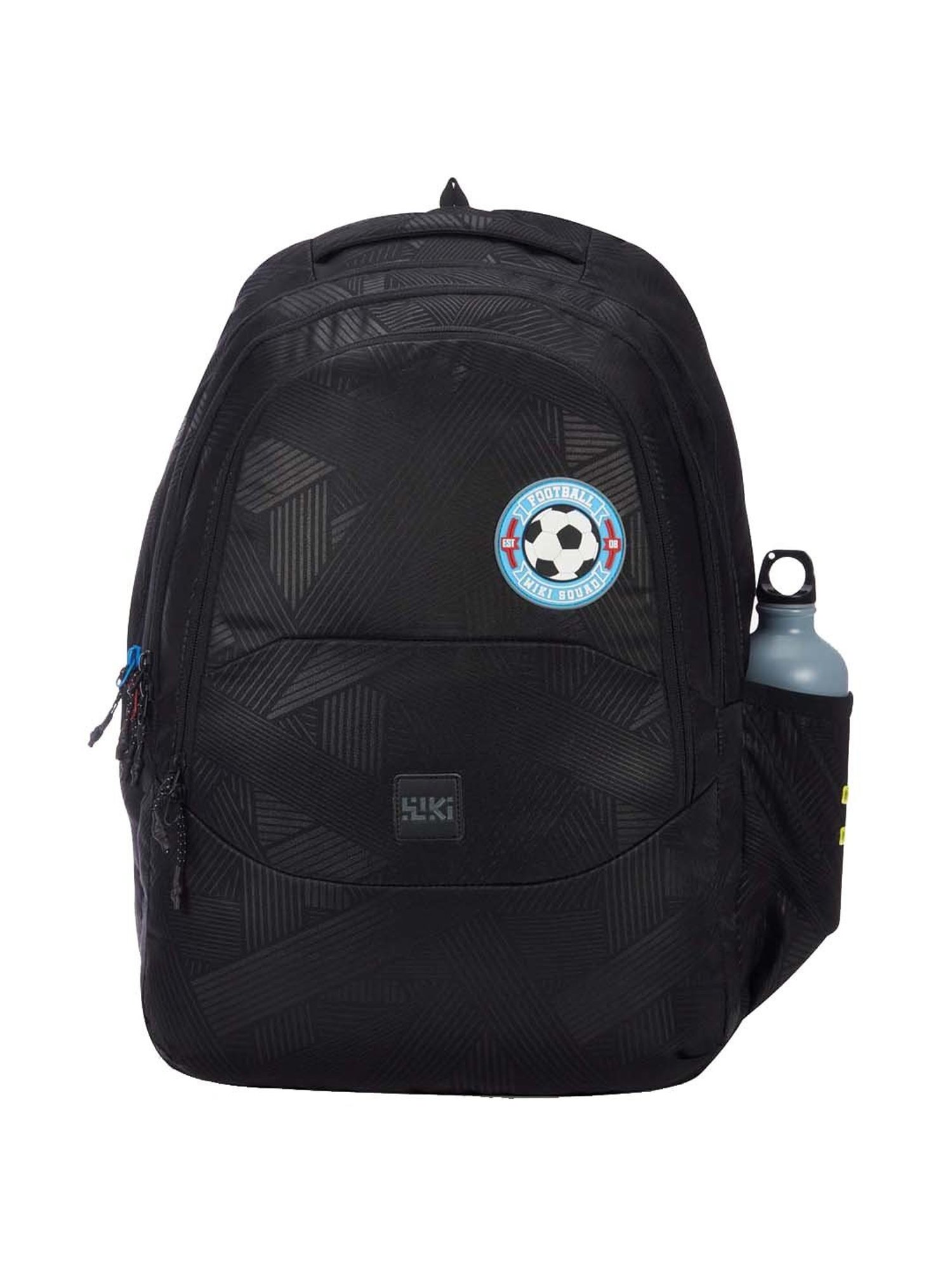 Wiki 39.5 Ltrs Black Medium Backpack