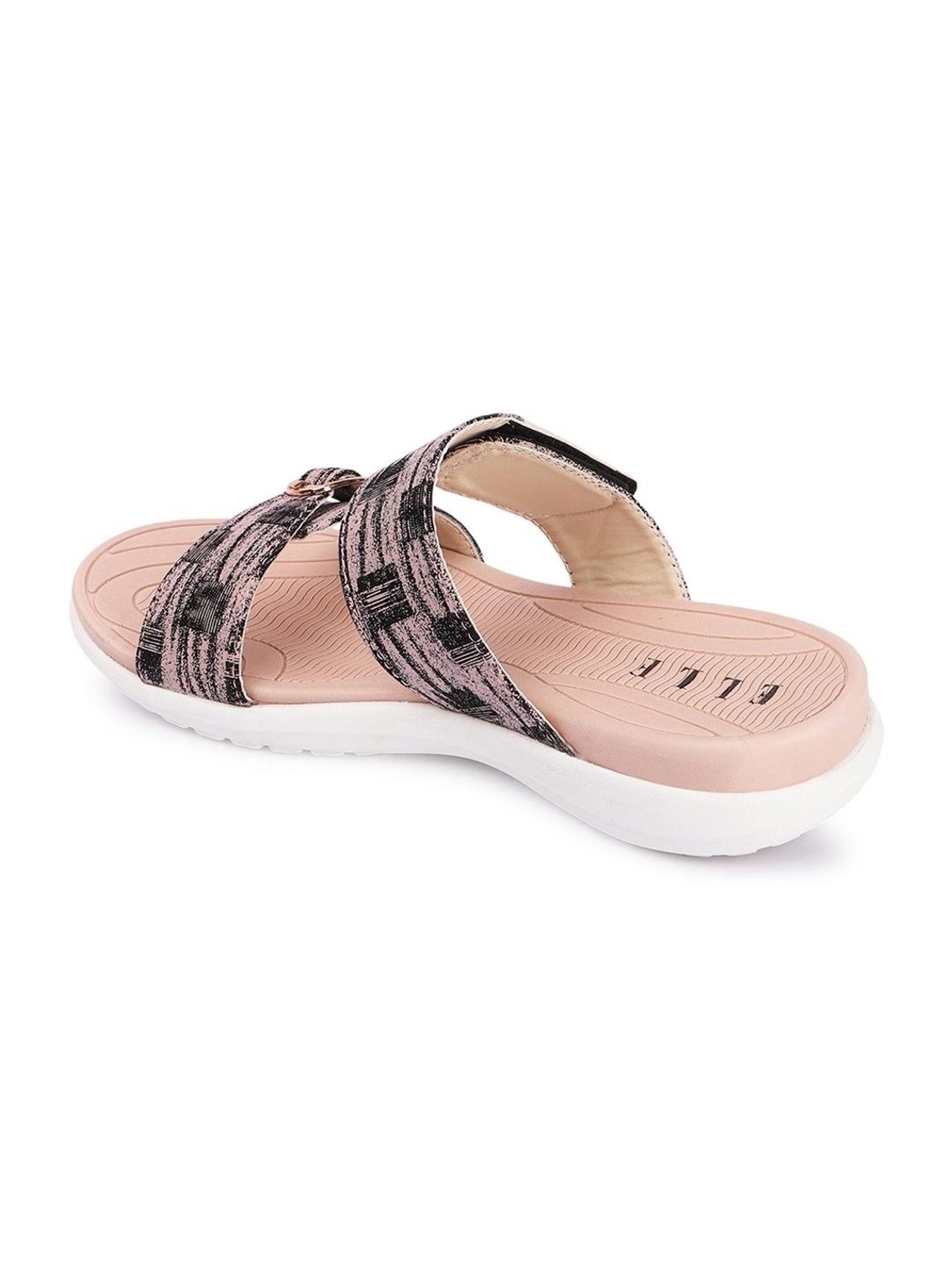 Elle Women's Pink Casual Wedges