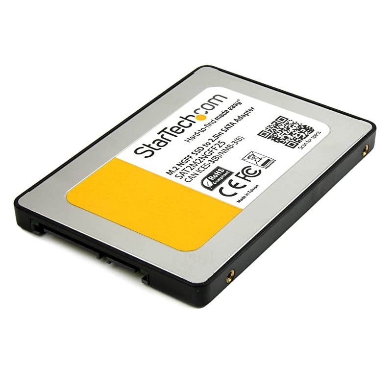 com M2 NGFF SSD to 25in SATA III Adapter Up to 6 Gbps M2 SSD Converter to SATA with Protective Housing SAT2M2NGFF25