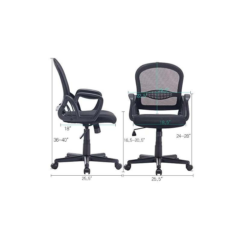 Mesh Computer Office Chair-Black