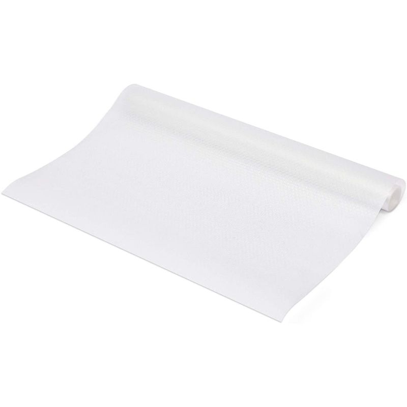 Okuna Outpost 2 Pack White Shelf Drawer Liners for Kitchen (17.7 x 59 in)