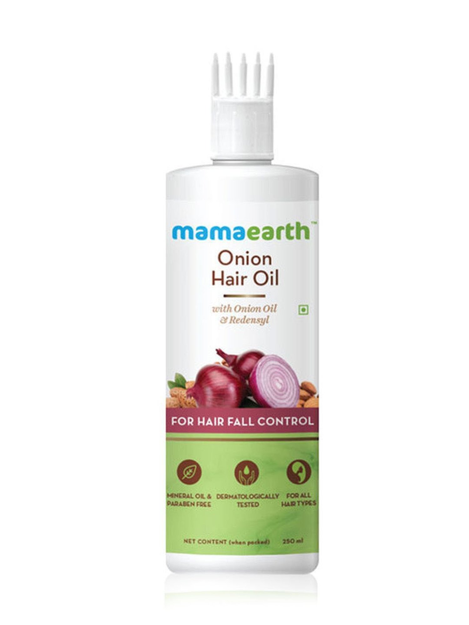 Mamaearth Onion Hair Oil for Hair Regrowth & Hair Fall Control - 250 ml