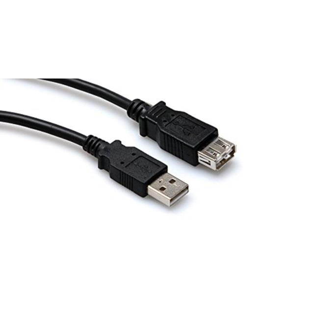 Hosa Technology 5' USB 2.0 "A" Male to "A" Female Extension Cable #USB205AF
