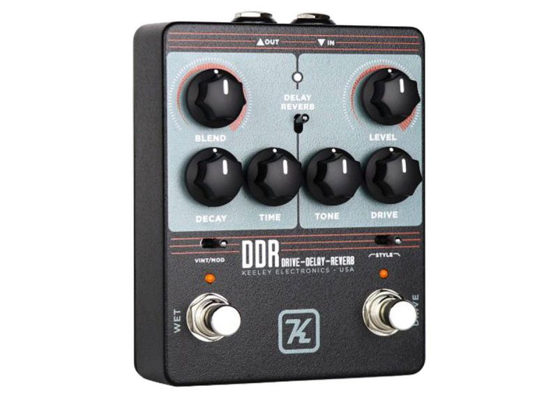 Keeley DDR Drive-Delay-Reverb Effects Pedal