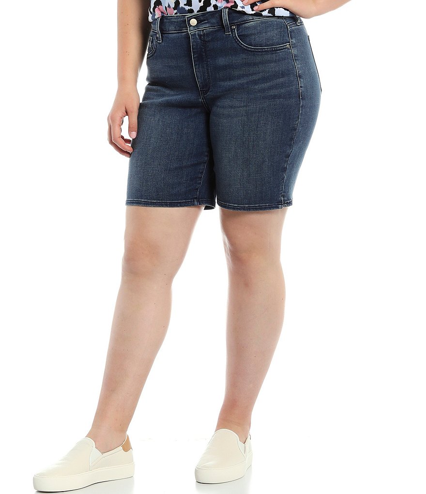 Code Bleu Plus Size Chelsea Bermuda Shorts