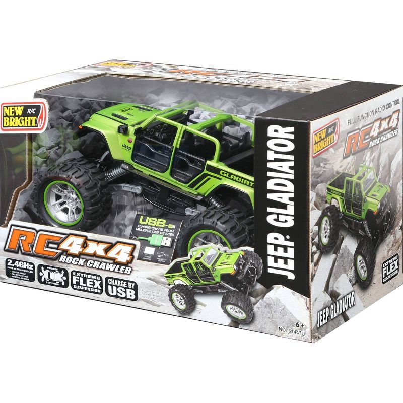 New Bright R/C  1:14 Scale Jeep Gladiator Mojave Rock Crawler