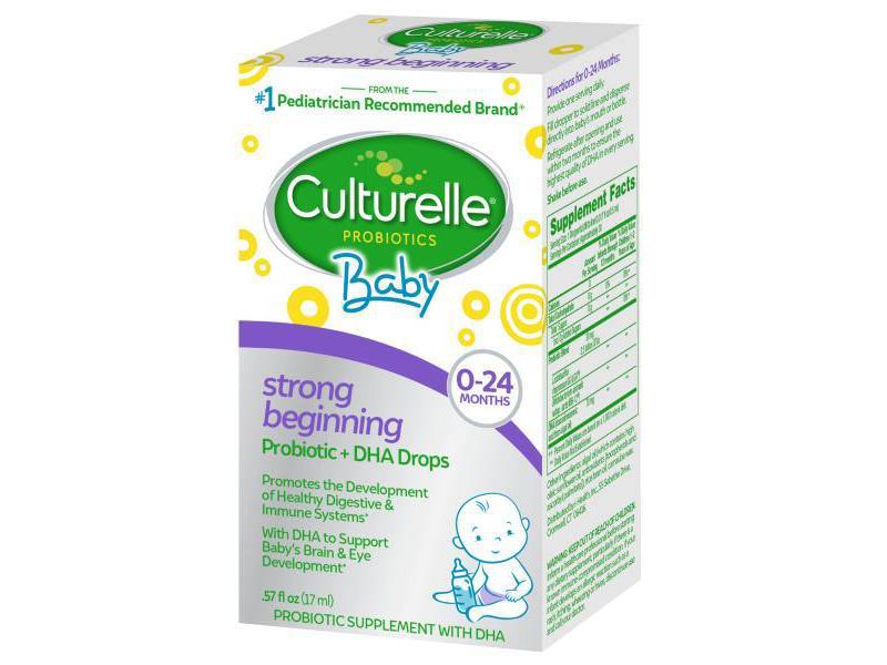 Culturelle Baby Probiotic + DHA Drops - 0.57 fl oz
