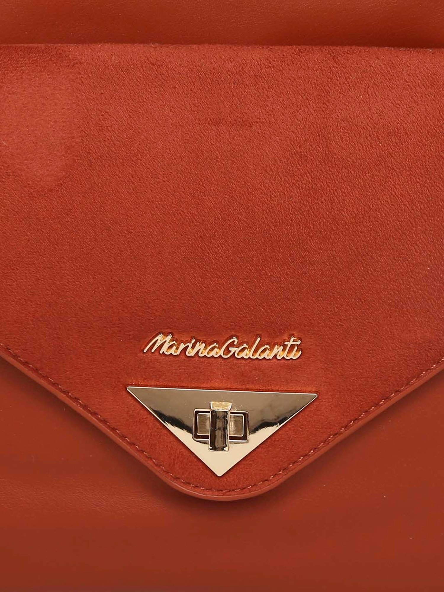 Marina Galanti Orange Medium Backpack