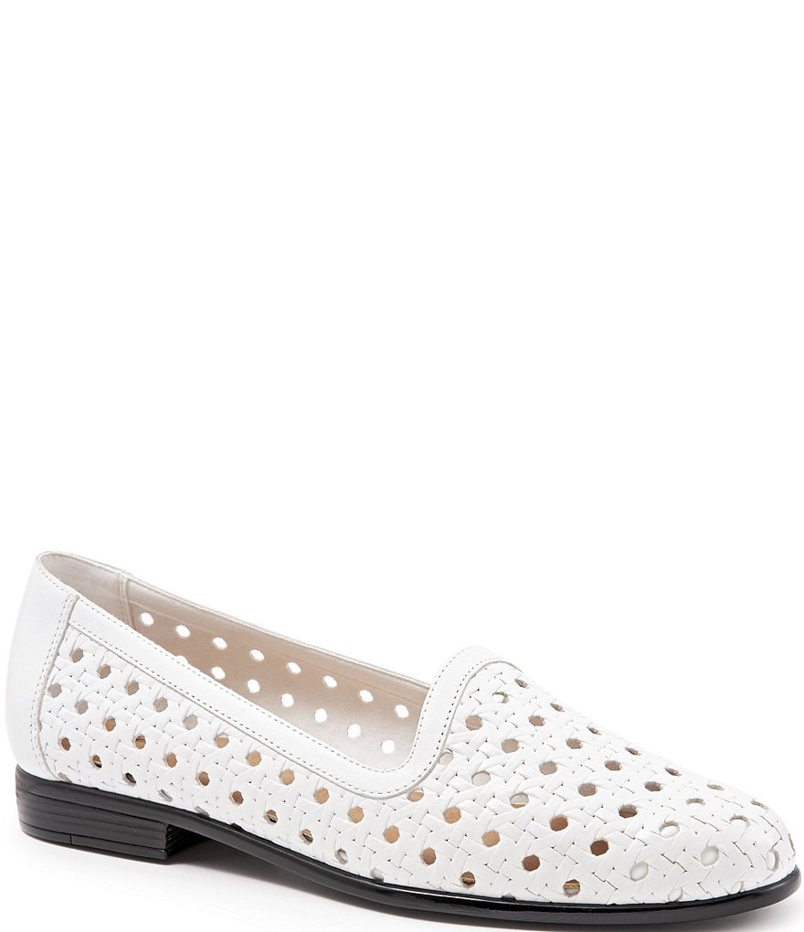 Trotters Liz Woven Leather Loafers