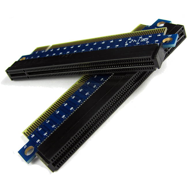 4 Units - PCI Express (PCIe,PCI-e) 16x Riser Adapter Riser Card,Extension Adapter to Protect PCIe Slot