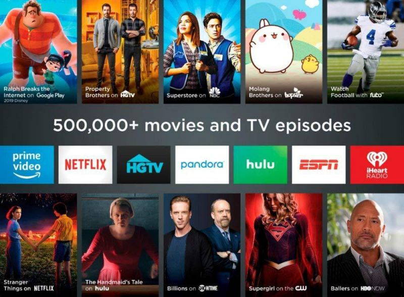 Roku Streaming Stick+ HD/4K/HDR Streaming Media Player with Long-range Wireless and Voice Remote with TV Controls - Black (3810R)