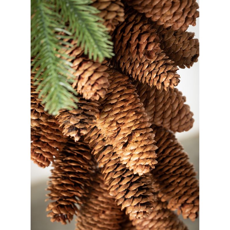 Sullivans Pinecone Swag 21"H Brown