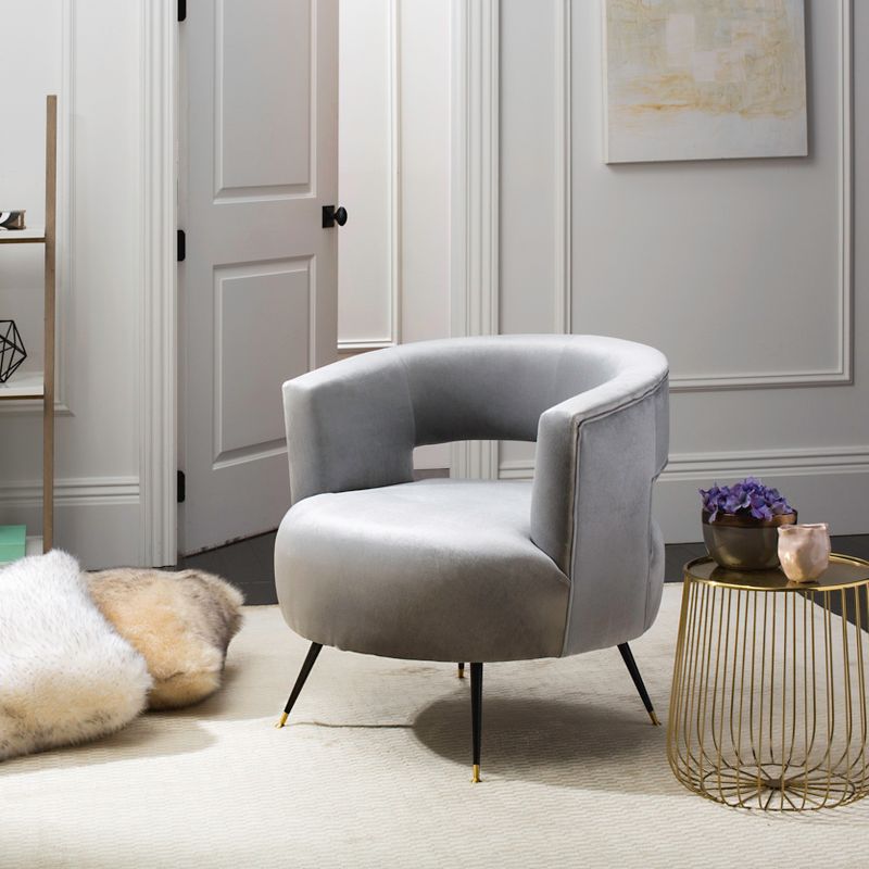 Alyce Swivel Glider Chair Cream