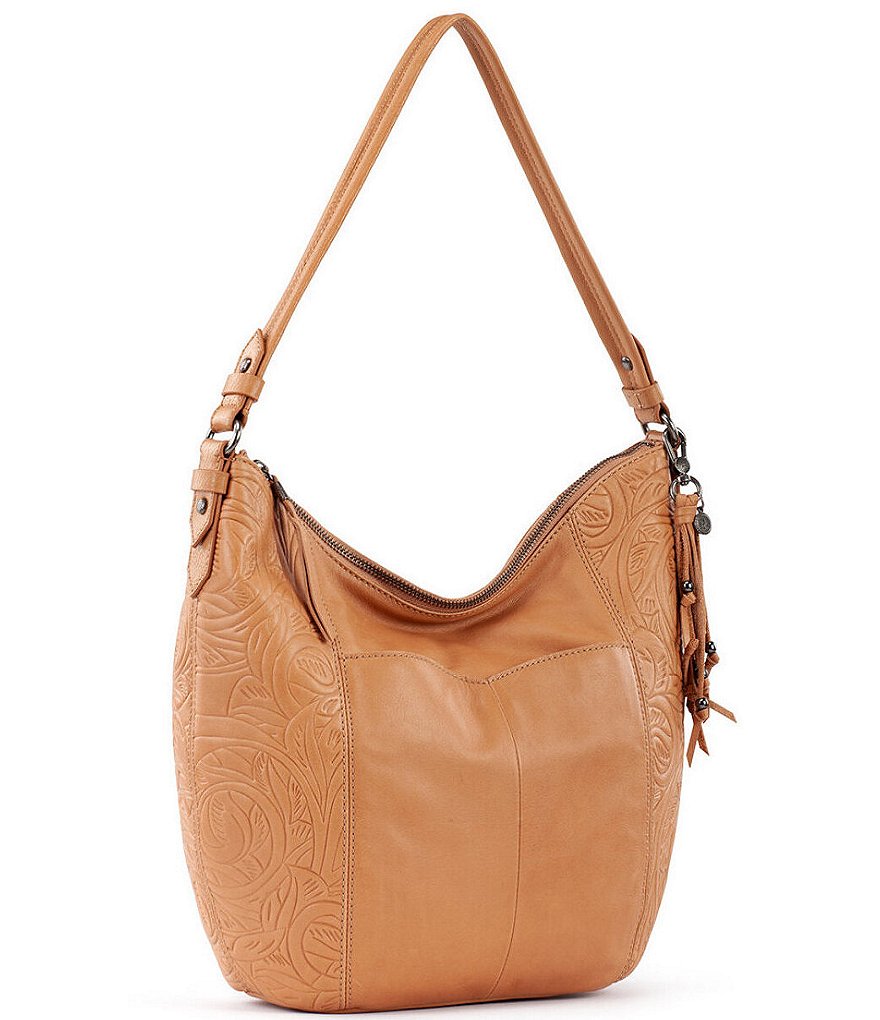 Dooney & Bourke Signature Hydrangea Monogram Collection Floral Hobo Bag