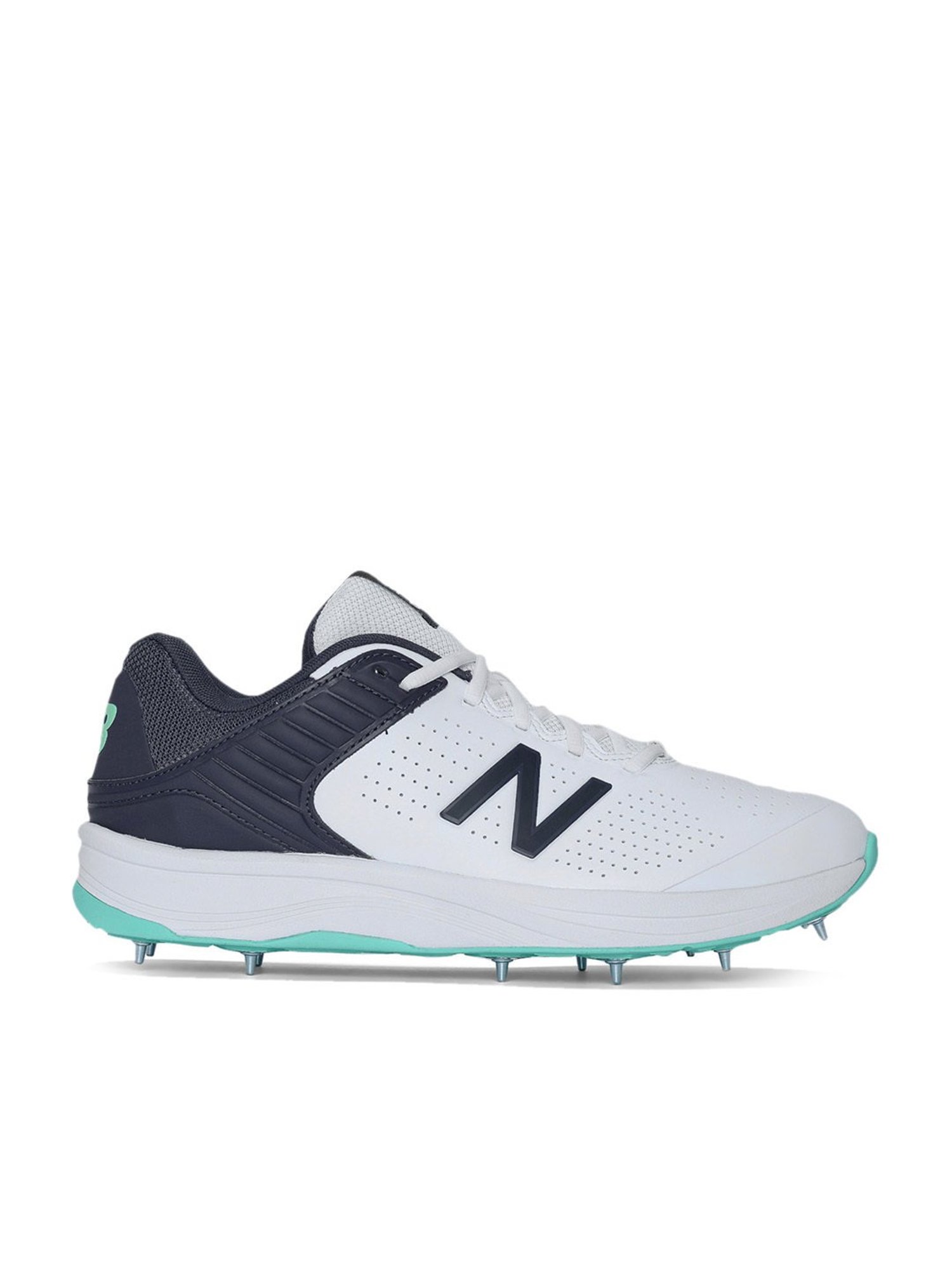 New Balance Men's 4030 White Cricket Shoes