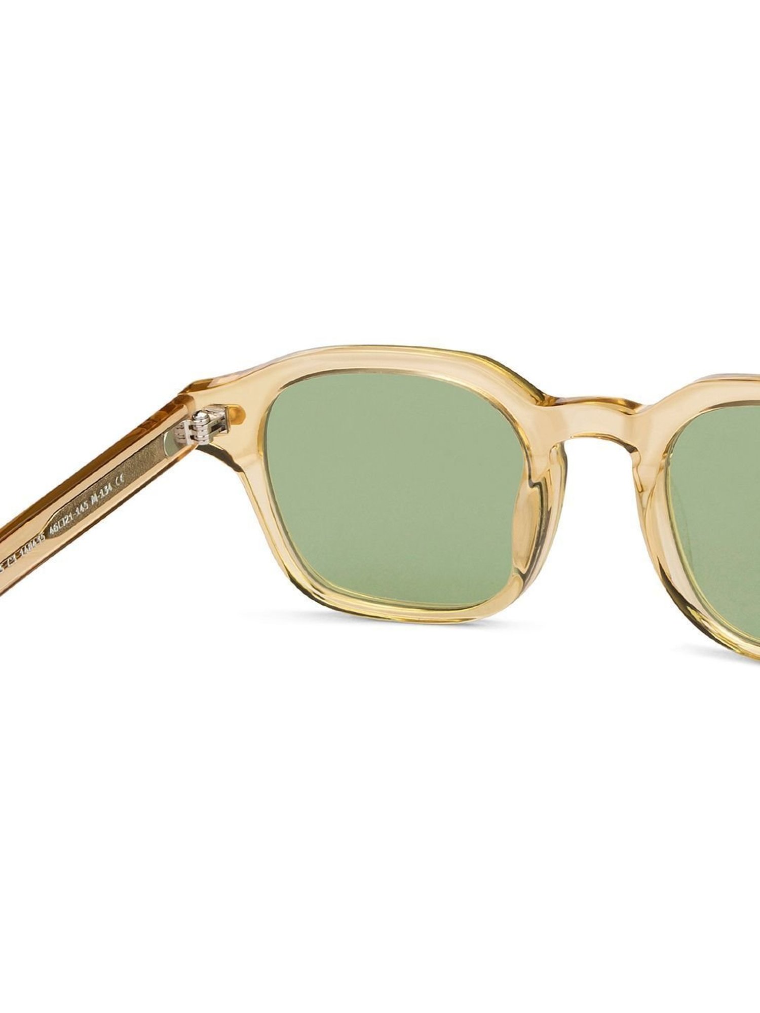 John Jacobs JJ S13082S Green Square Sunglasses