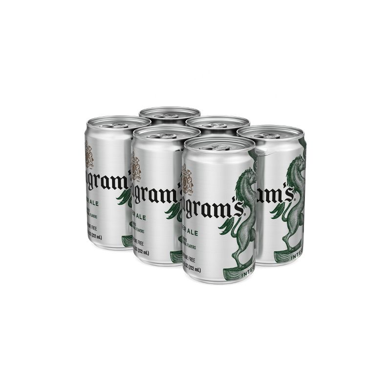 Seagram's Diet Ginger Ale Soda - 6pk/7.5 fl oz Cans