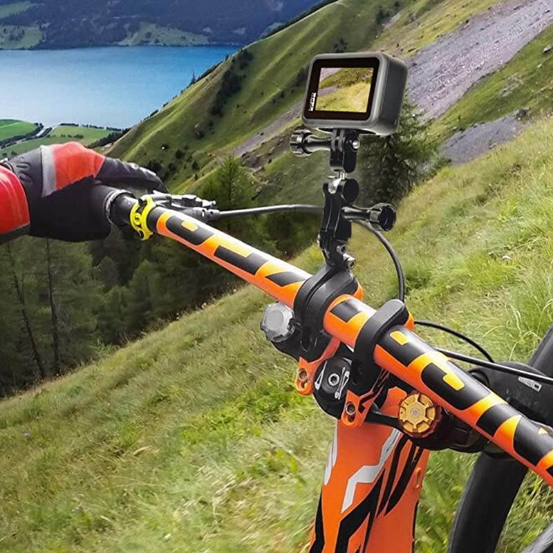 Aluminium Ball Joint Mount Swivel Arm Mount with Wrench Compatible with GoPro Hero 9 8 7 6 5 4 Session 3+ 3 2 1 Hero 2018 Fusion DJI Osmo Akaso Action Cameras