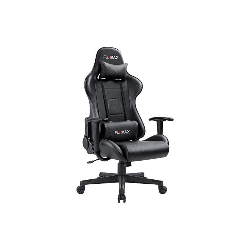 100 Racing Style Gaming Chair, in Black (RSP-100-BLK)