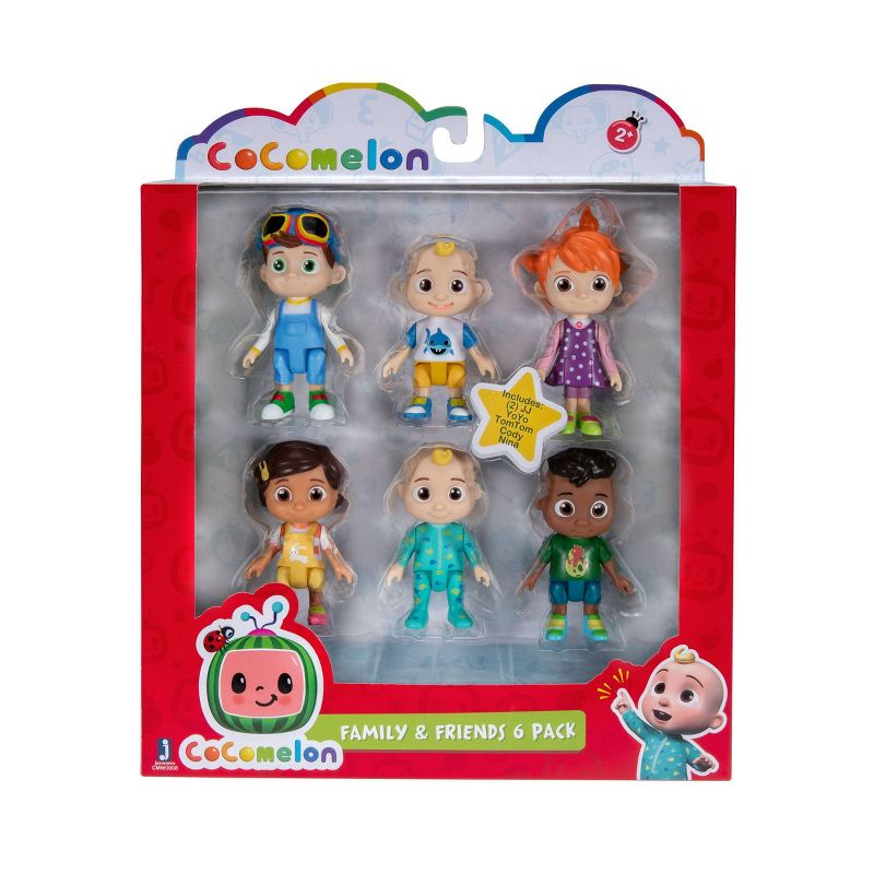 CoComelon Family & Friends Figures - 6pk