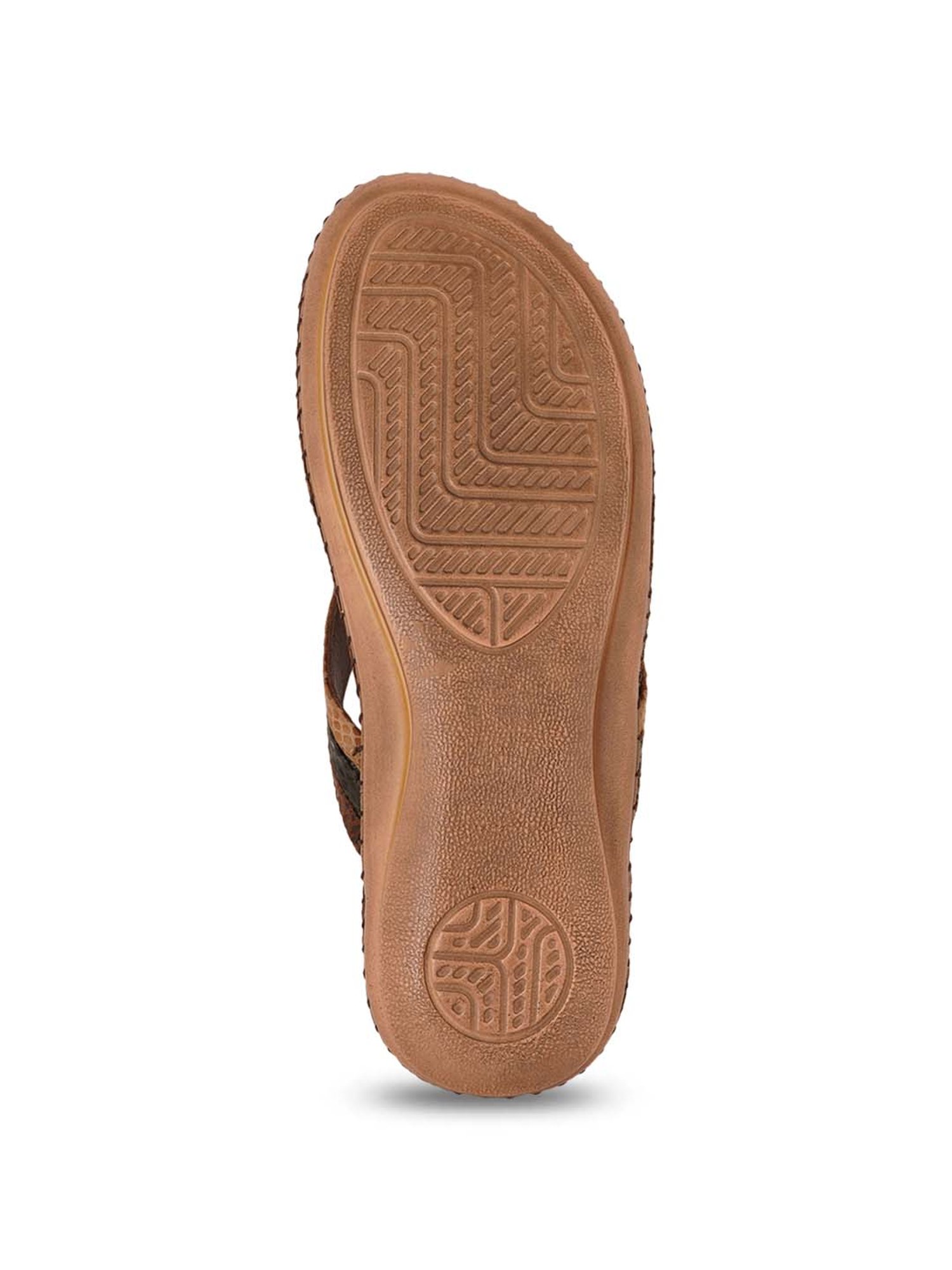Pelle Albero Women's Brown Thong Sandals