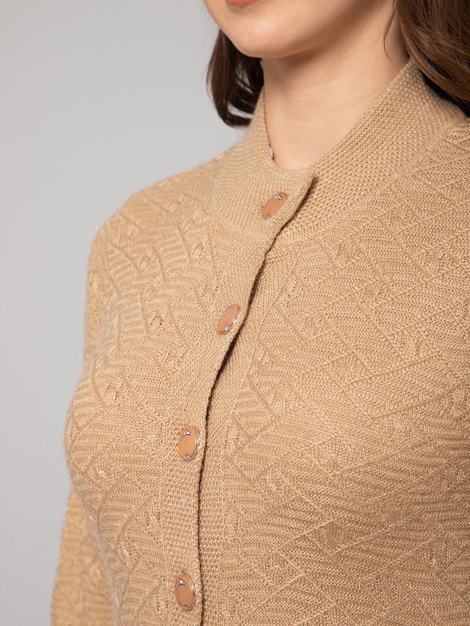 Cantabil Beige Cardigan