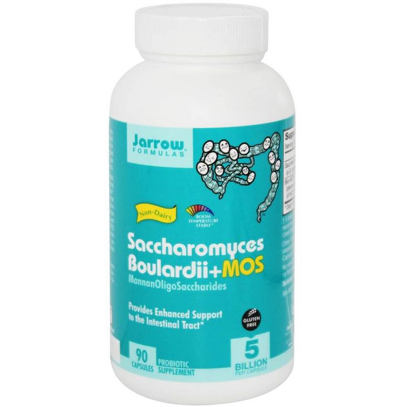 Jarrow Formulas Saccharomyces Boulardii + MOS Probiotic  -  90 Count