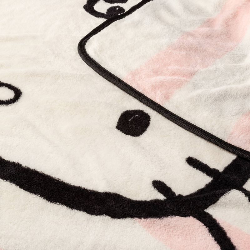 62"x90" Hello Kitty Adorably Classic Blanket