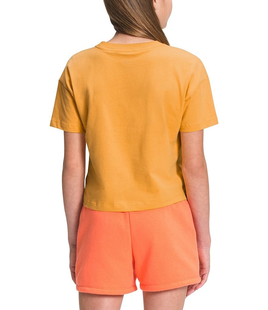 The North Face Little/Big Girls 5-18 Short-Sleeve Tropical Floral Fill Logo Tee