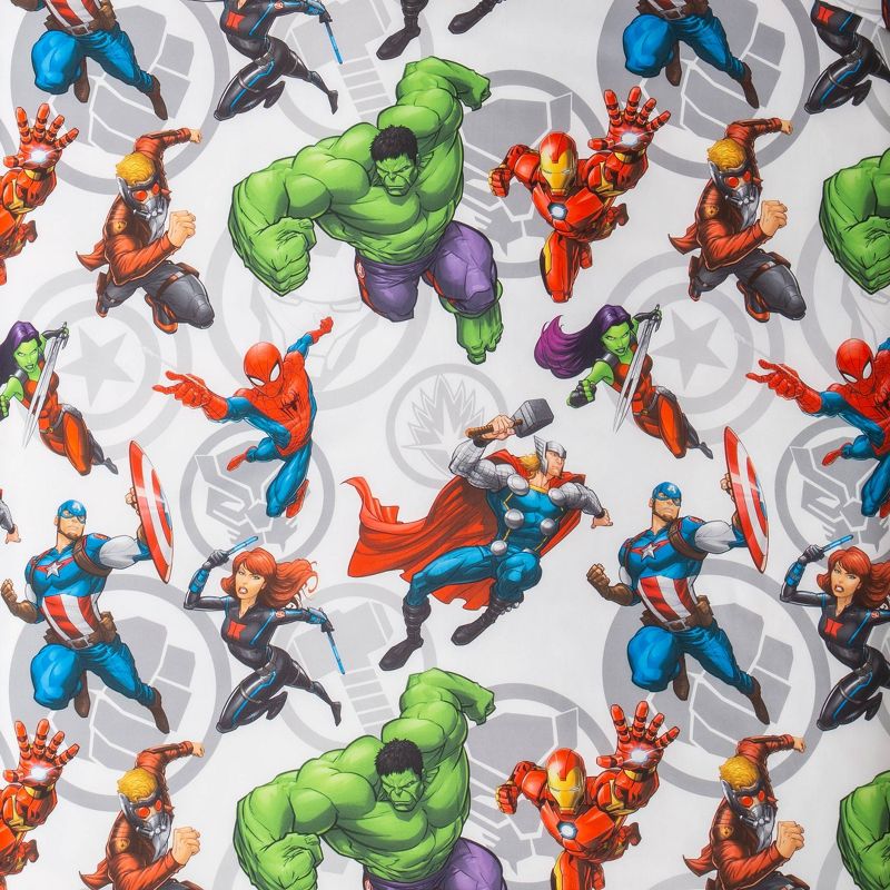 Marvel Avengers Team Twin Sheet Set
