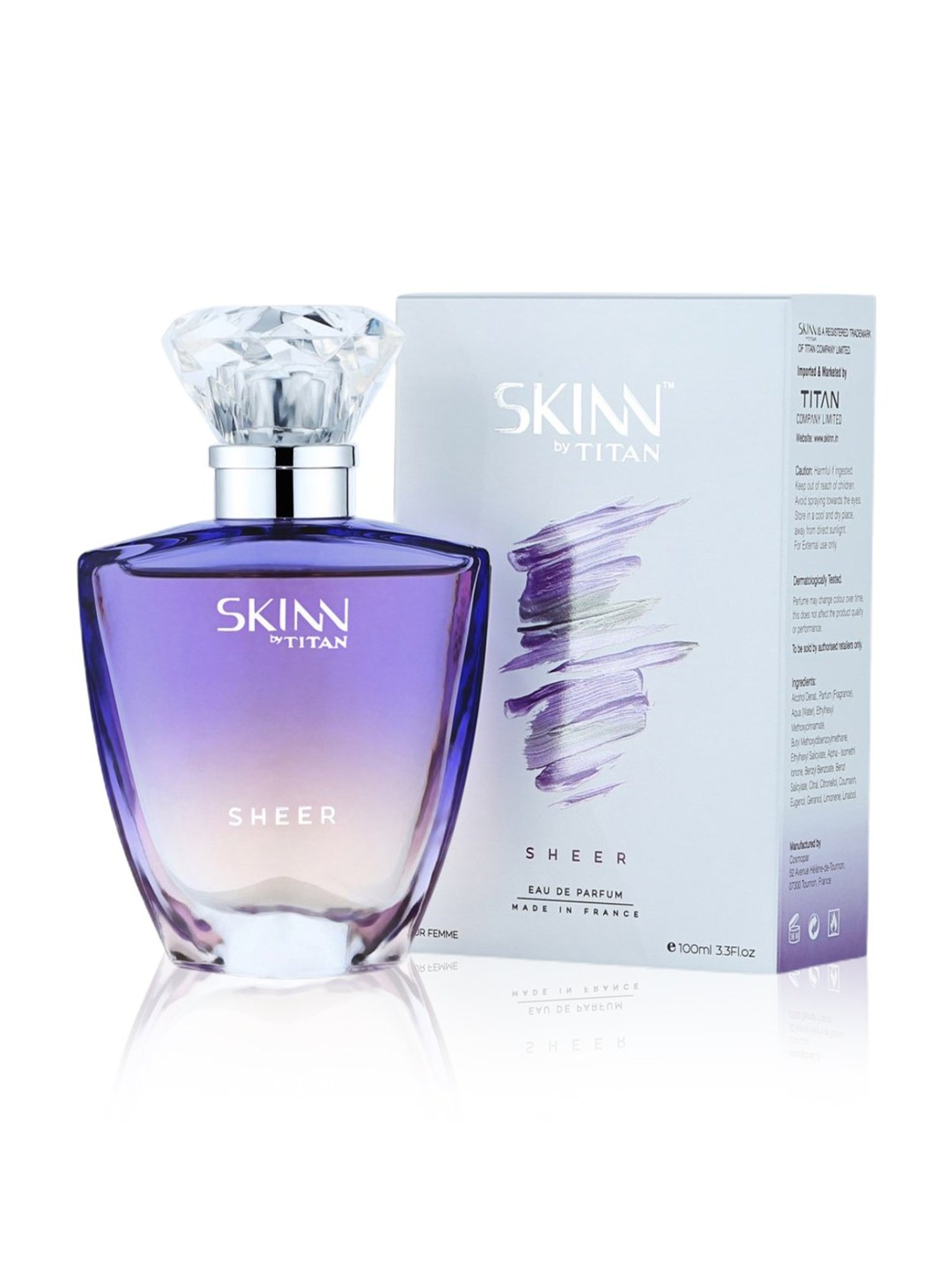 Skinn by Titan Sheer Eau de Parfum - 100 ml
