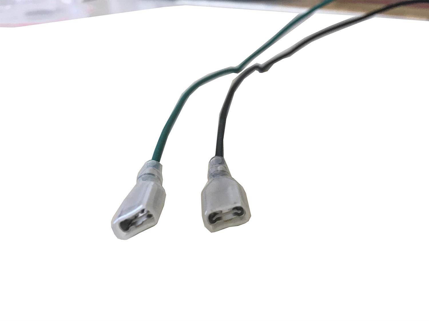 AYA 7" (7-Inch) ATX 20-Pin to at P8+P9 6-Pin with Push Power Button Wires Converter Adapter