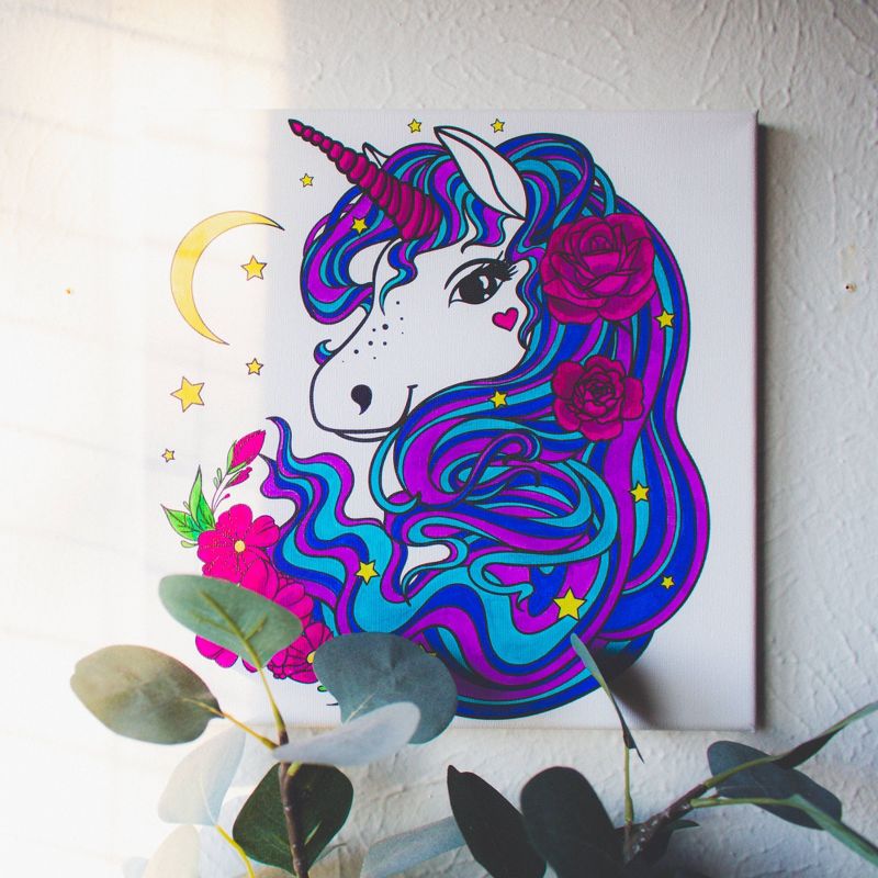 2pk 10" Canvas Art Set - Art 101